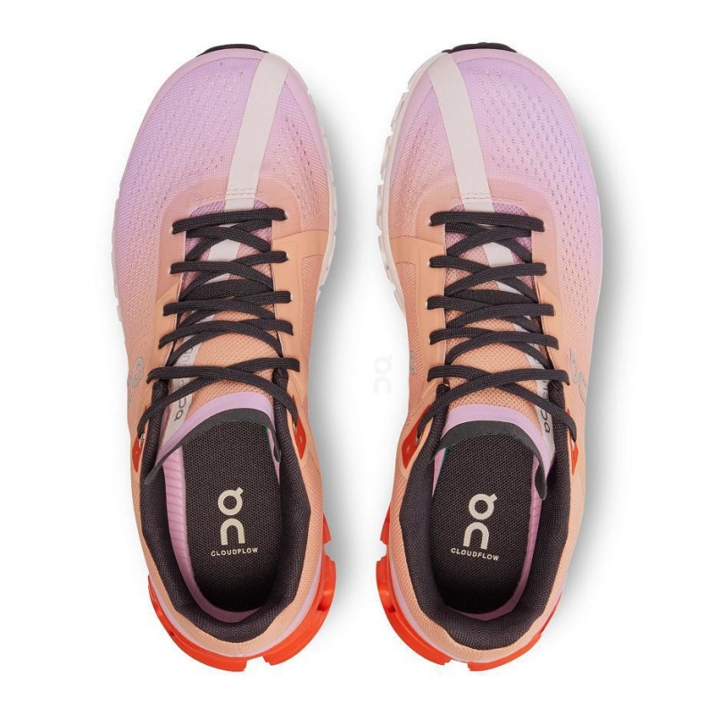 Orange / Purple On Cloudflow Women's Road Running Shoes | USA_ON1186