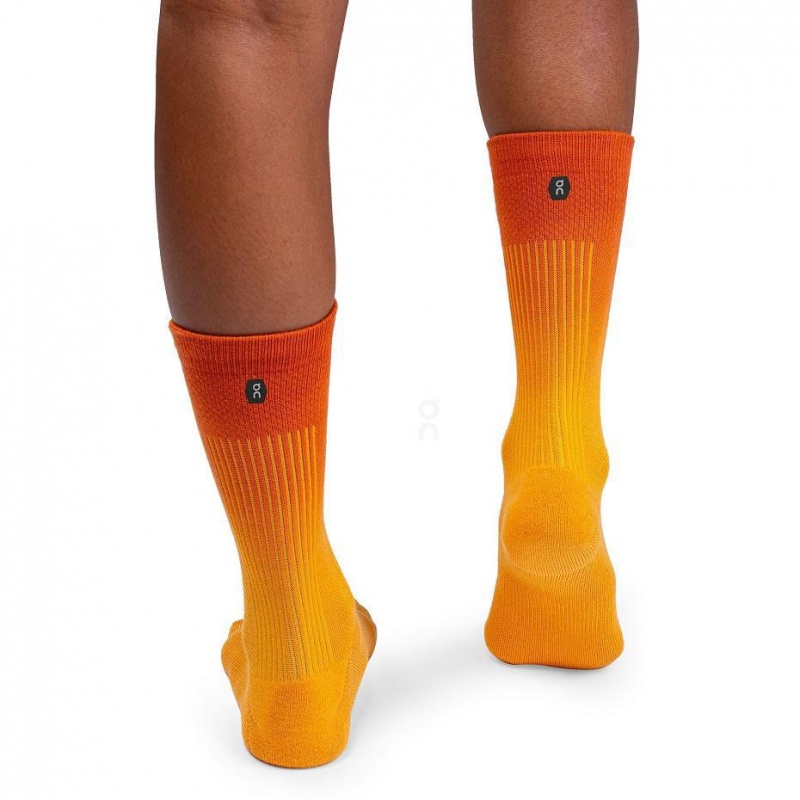 Orange / Yellow On All-Day Men's Socks | USA_ON8642