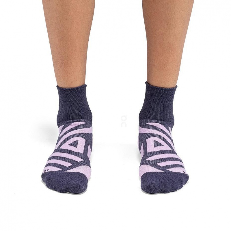 Pink On Performance Mid Men's Socks | USA_ON8335