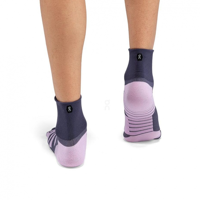 Pink On Performance Mid Men's Socks | USA_ON8335