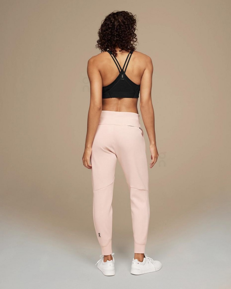 Pink On Sweat Women's Pants | USA_ON8403