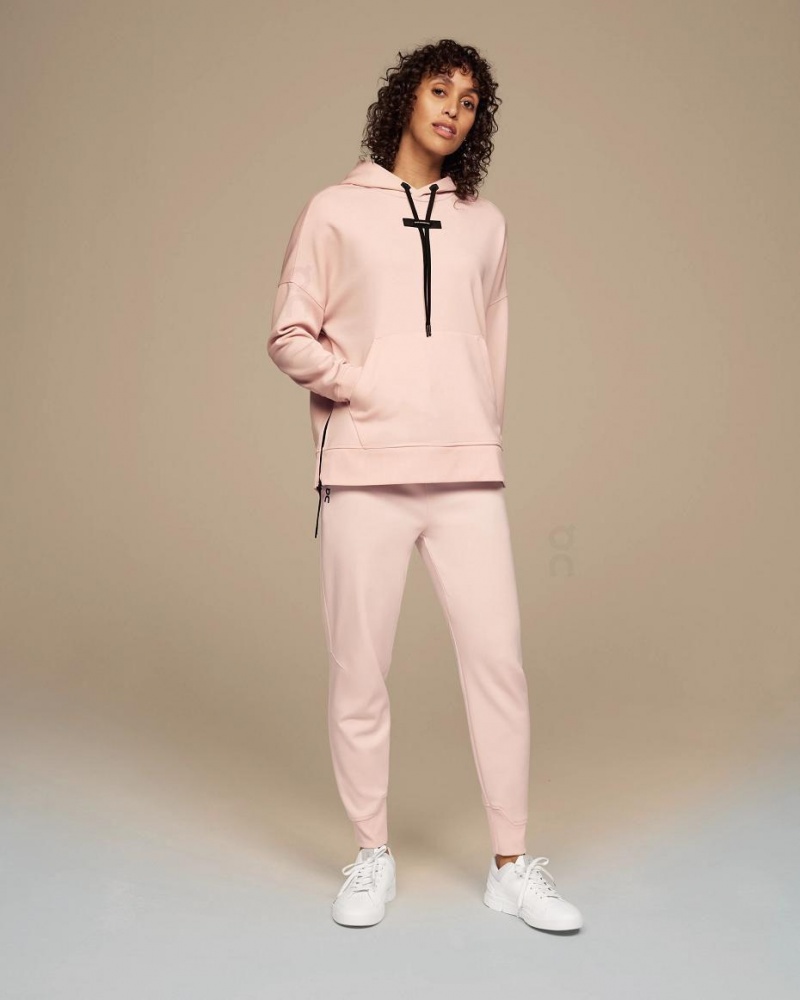 Pink On Sweat Women's Pants | USA_ON8403