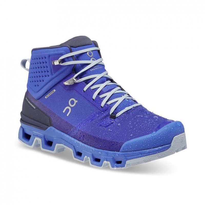 Purple On Cloudrock 2 Waterproof Men's Hiking Boots | USA_ON8791