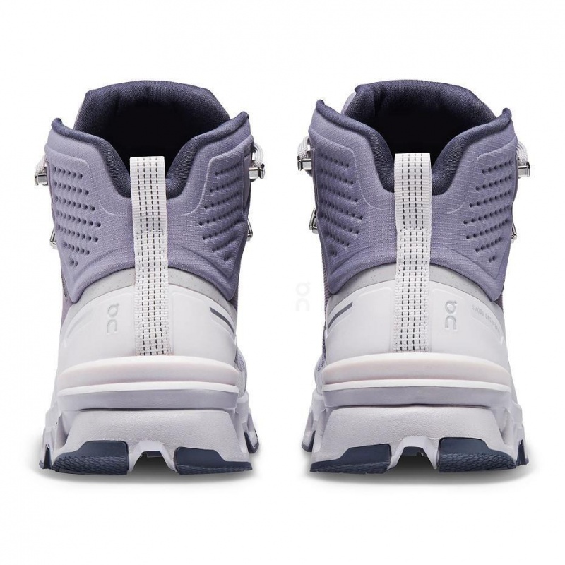 Purple On Cloudrock 2 Waterproof Women's Hiking Boots | USA_ON1171
