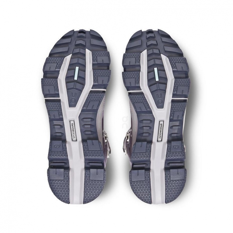 Purple On Cloudrock 2 Waterproof Women's Hiking Boots | USA_ON1171