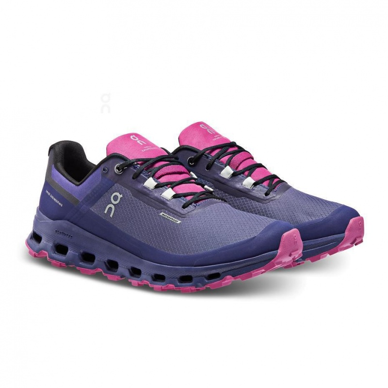 Purple On Cloudvista Waterproof Women's Hiking Shoes | USA_ON9000