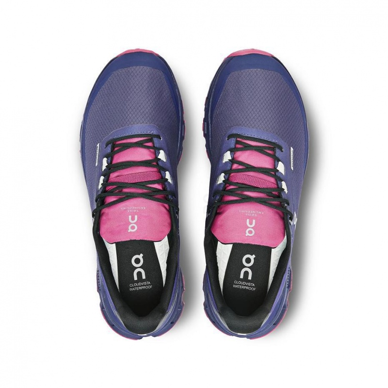 Purple On Cloudvista Waterproof Women's Hiking Shoes | USA_ON9000