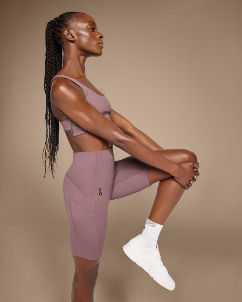 Purple On Movement Women's Tights | USA_ON8365