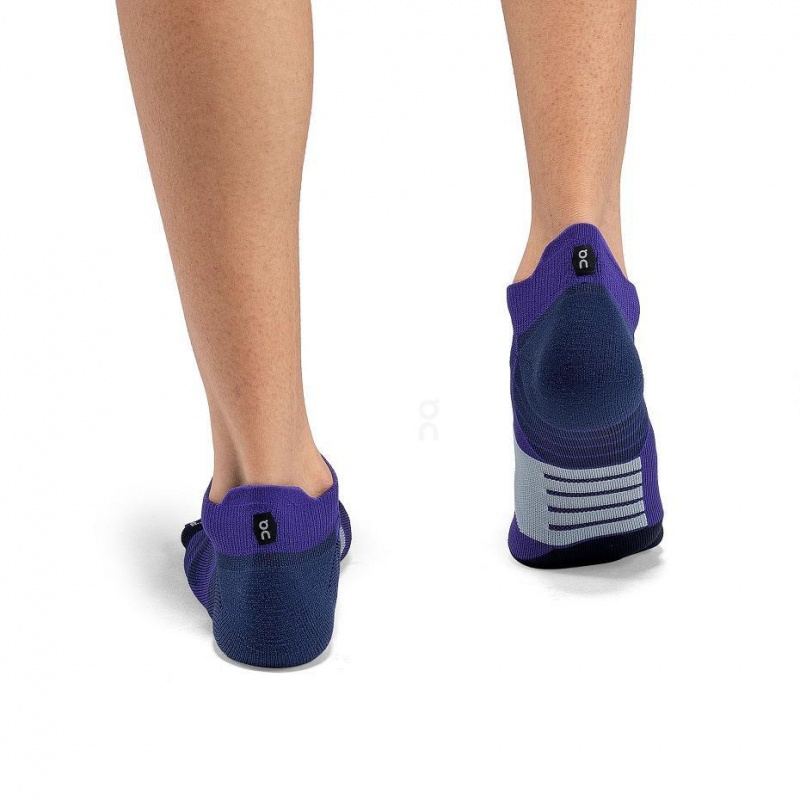 Purple On Performance Low Men's Socks | USA_ON9048