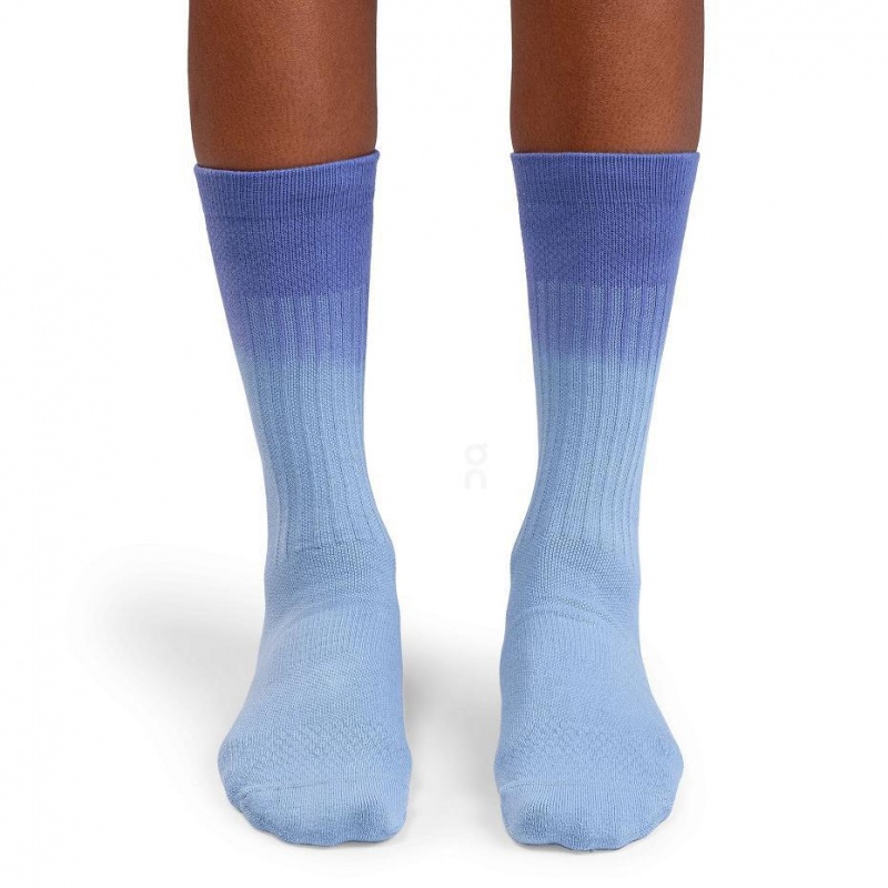 Purple / Blue On All-Day Men's Socks | USA_ON9138