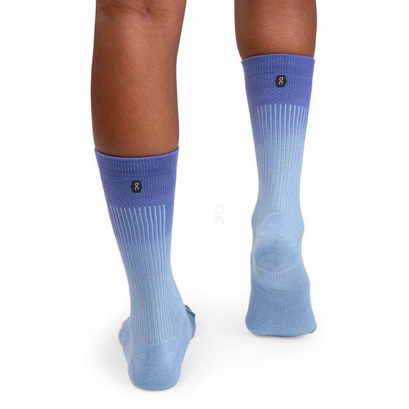 Purple / Blue On All-Day Men's Socks | USA_ON9138
