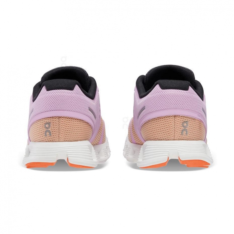 Purple / Orange On Cloud 5 Push Women's Sneakers | USA_ON8398