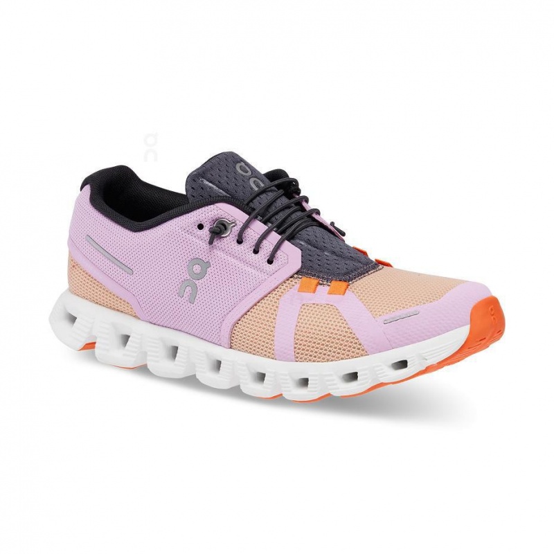 Purple / Orange On Cloud 5 Push Women's Sneakers | USA_ON8398
