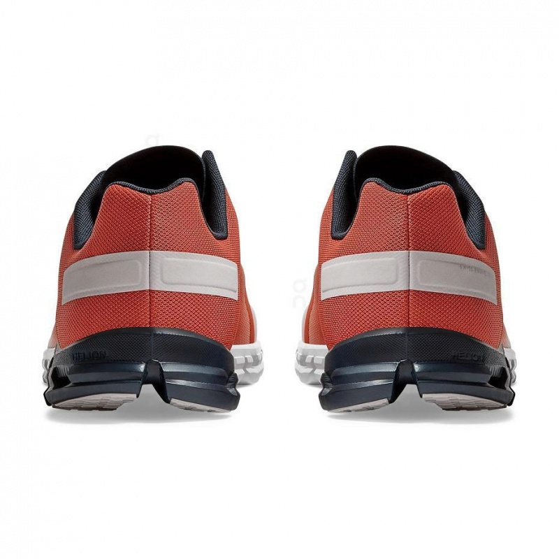 Red / White On Cloudflow Men's Road Running Shoes | USA_ON8125