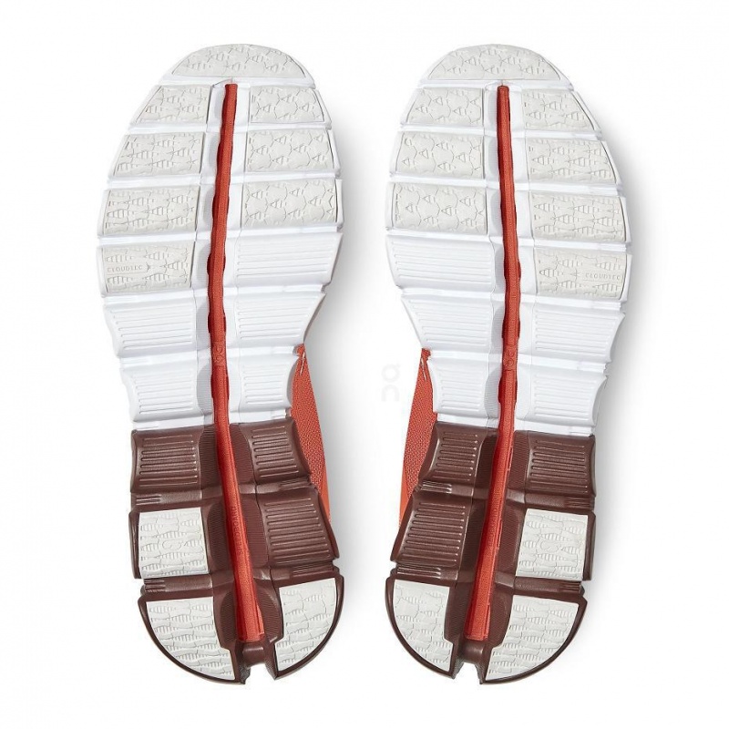Red / White On Cloudflow Women's Road Running Shoes | USA_ON8315
