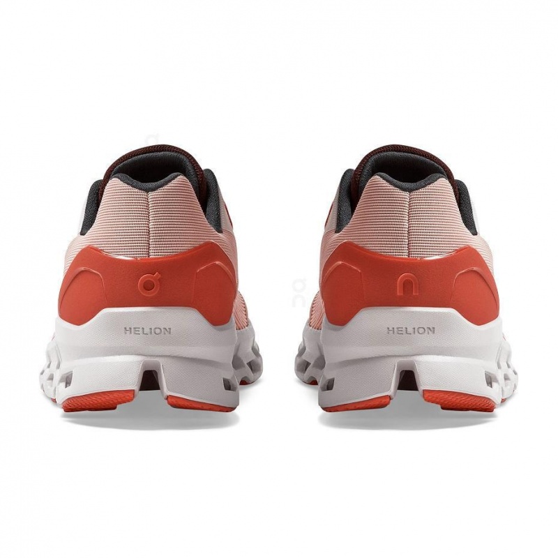 Rose On Cloudstratus Women's Road Running Shoes | USA_ON8979