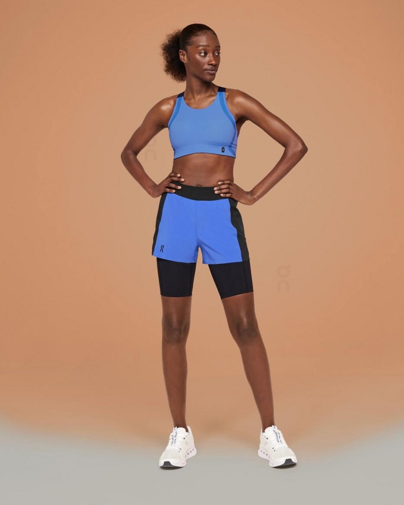 Rose / Black On Active Women's Shorts | USA_ON8166