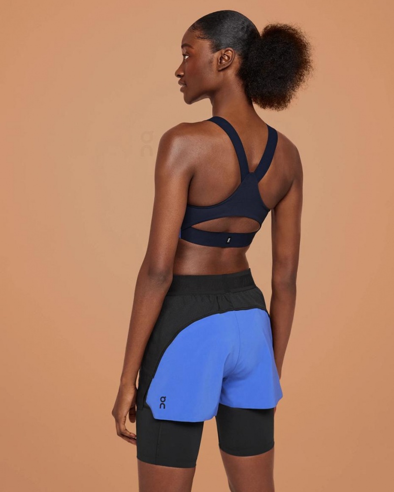 Rose / Black On Active Women\'s Shorts | USA_ON8166