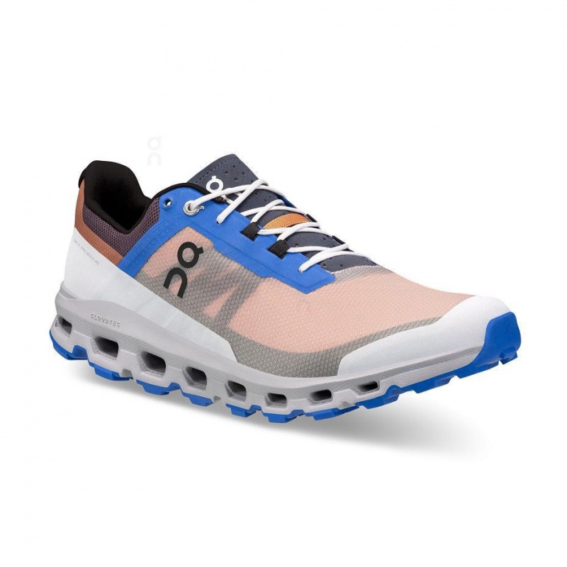 Rose / Blue On Cloudvista Men's Trail Running Shoes | USA_ON8068