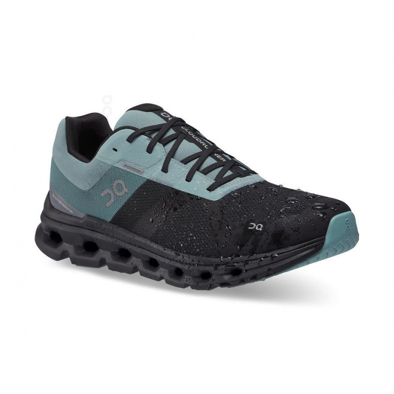 Turquoise On Cloudrunner Waterproof Men's Road Running Shoes | USA_ON9104