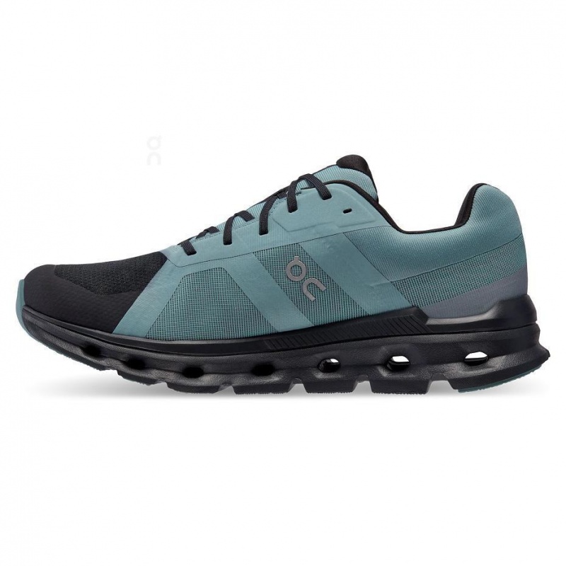 Turquoise On Cloudrunner Waterproof Men's Road Running Shoes | USA_ON9104