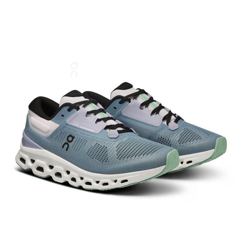 Turquoise On Cloudstratus 3 Women's Road Running Shoes | USA_ON8971