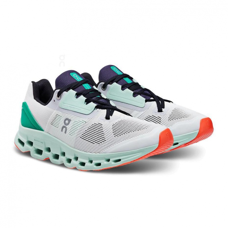 Turquoise On Cloudstratus Women's Road Running Shoes | USA_ON8909