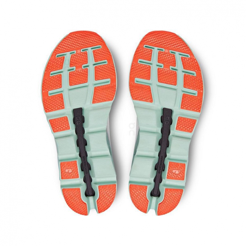 Turquoise On Cloudstratus Women's Road Running Shoes | USA_ON8909