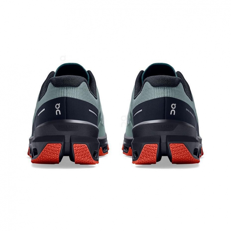 Turquoise On Cloudventure Men's Trail Running Shoes | USA_ON9021