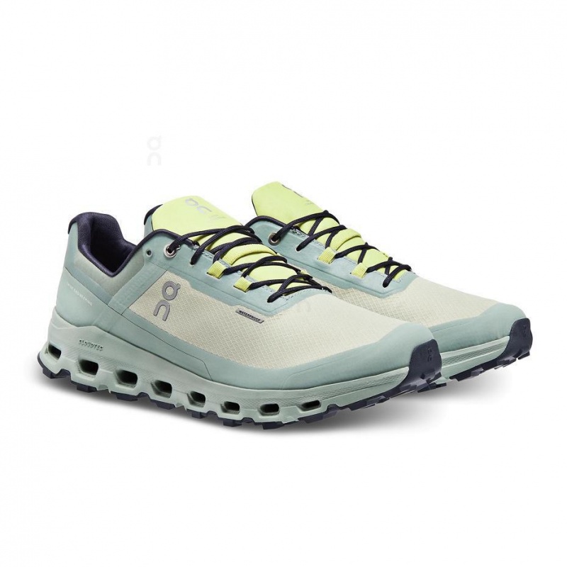 Turquoise On Cloudvista Waterproof Men's Hiking Shoes | USA_ON8320