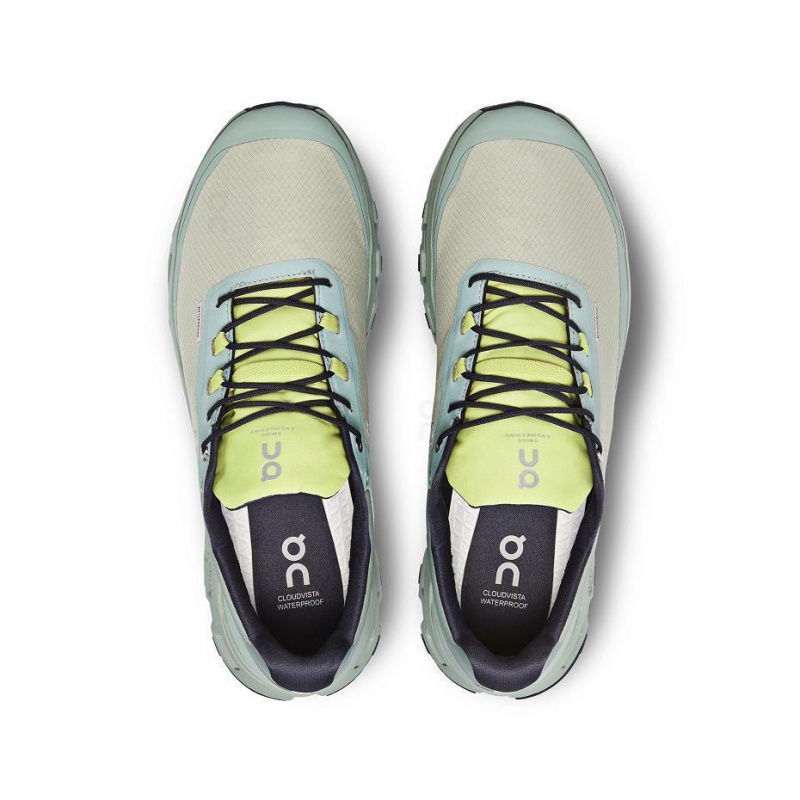 Turquoise On Cloudvista Waterproof Men's Trail Running Shoes | USA_ON8551