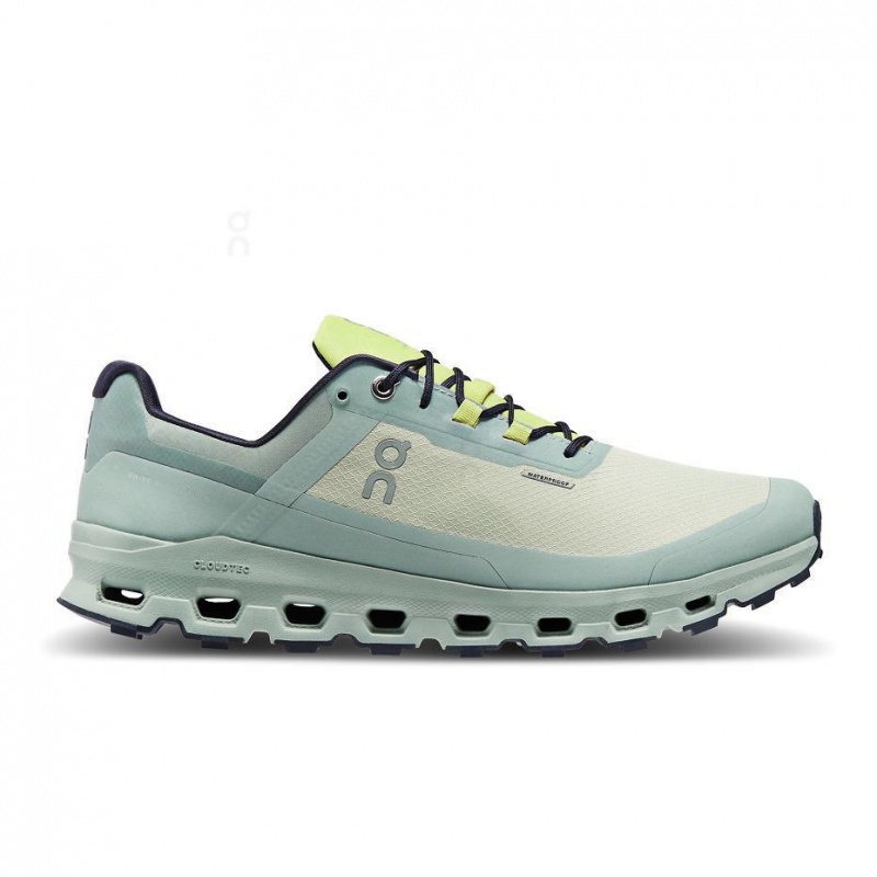 Turquoise On Cloudvista Waterproof Men\'s Trail Running Shoes | USA_ON8551