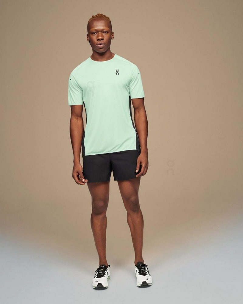 Turquoise On Performance-T Men's T-shirts | USA_ON8255