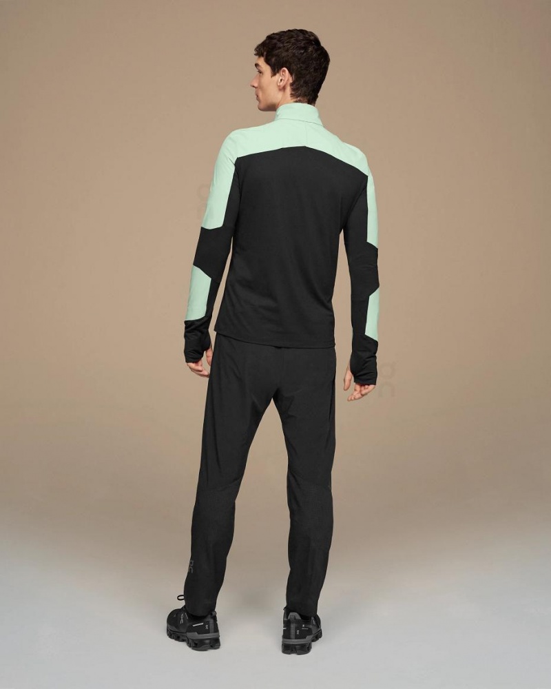 Turquoise On Trail Breaker Men's T-shirts | USA_ON8237