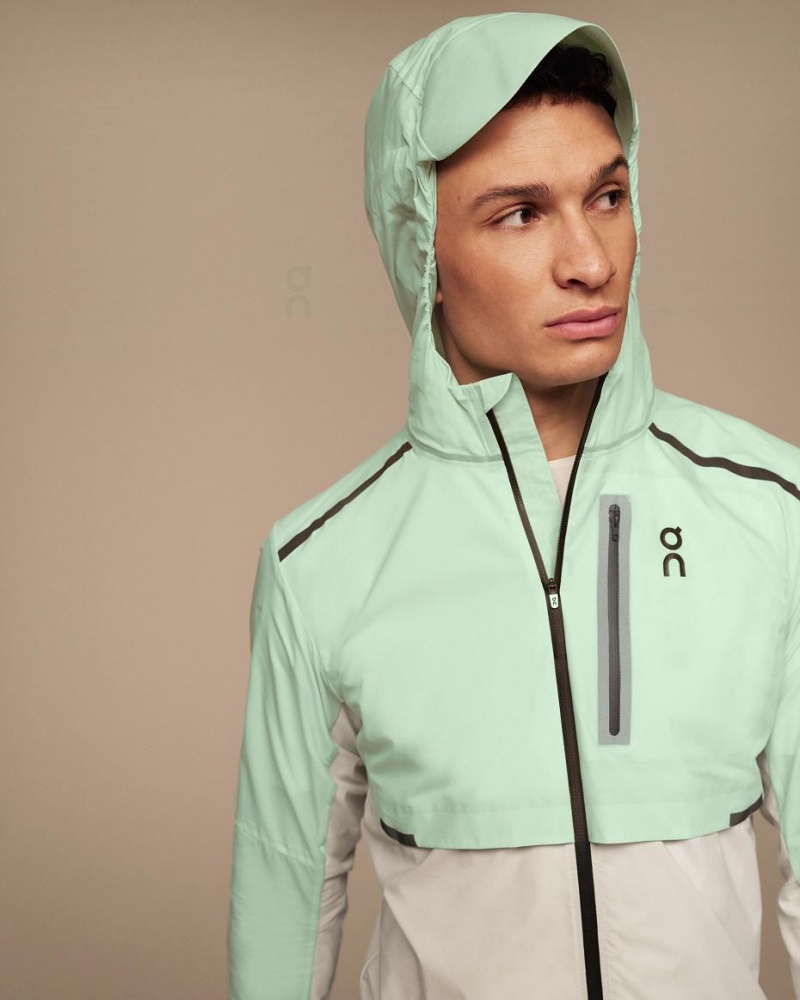 Turquoise On Weather Men's Jackets | USA_ON9152