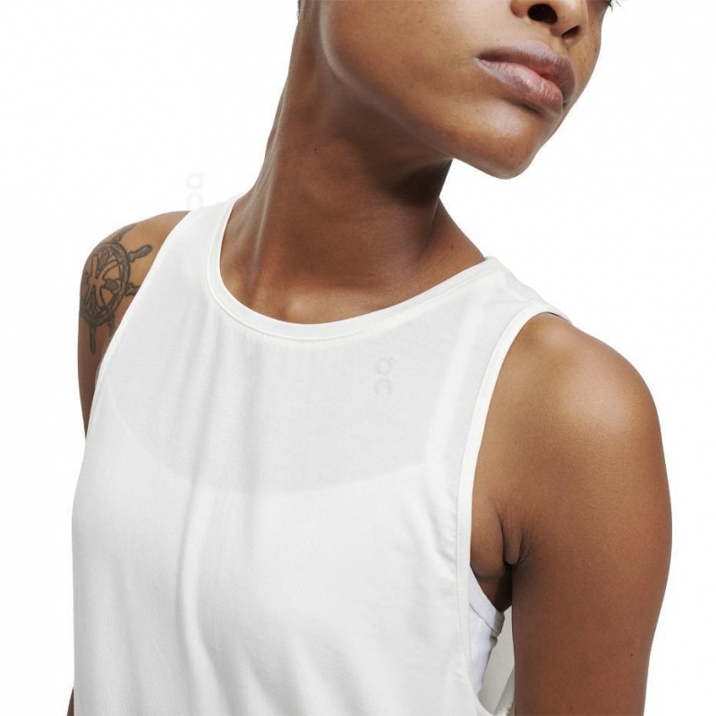 White On Active Women's Tank | USA_ON8640
