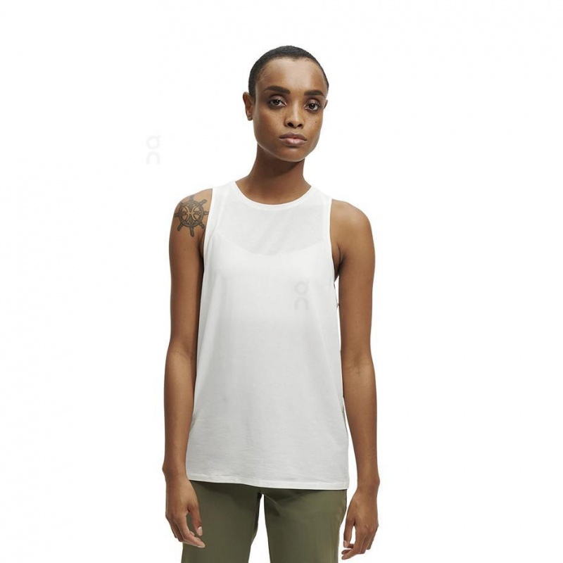 White On Active Women's Tank | USA_ON8640