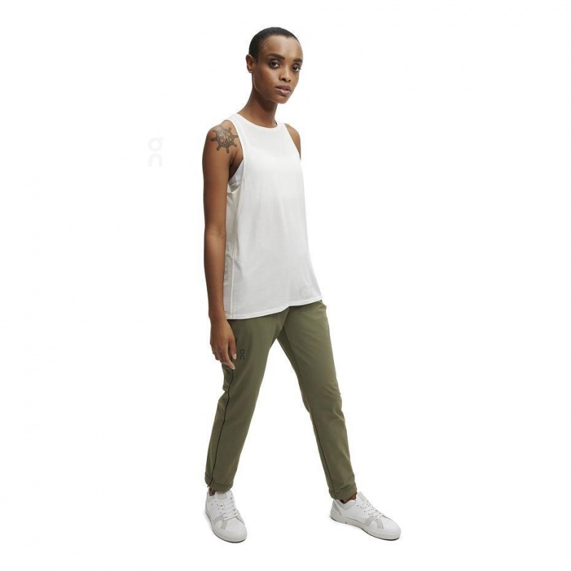 White On Active Women's Tank | USA_ON8640
