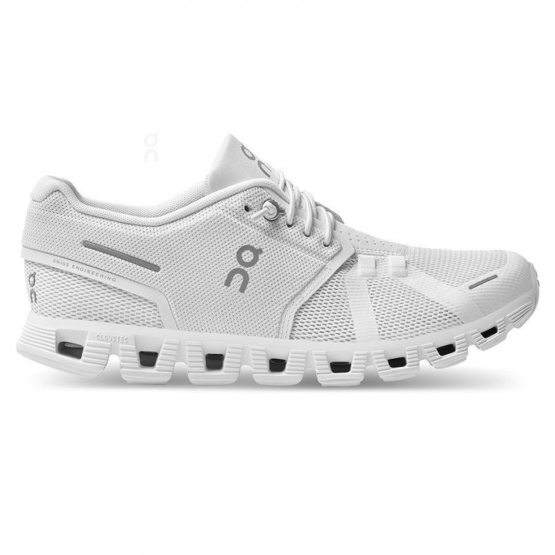 White On Cloud 5 Women\'s Sneakers | USA_ON8276