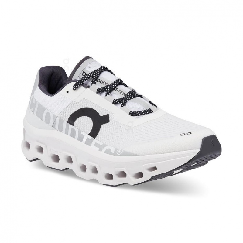White On Cloudmonster Men's Road Running Shoes | USA_ON8075