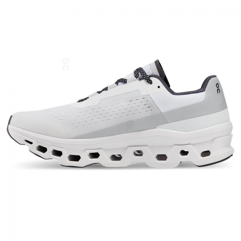White On Cloudmonster Men's Road Running Shoes | USA_ON8075