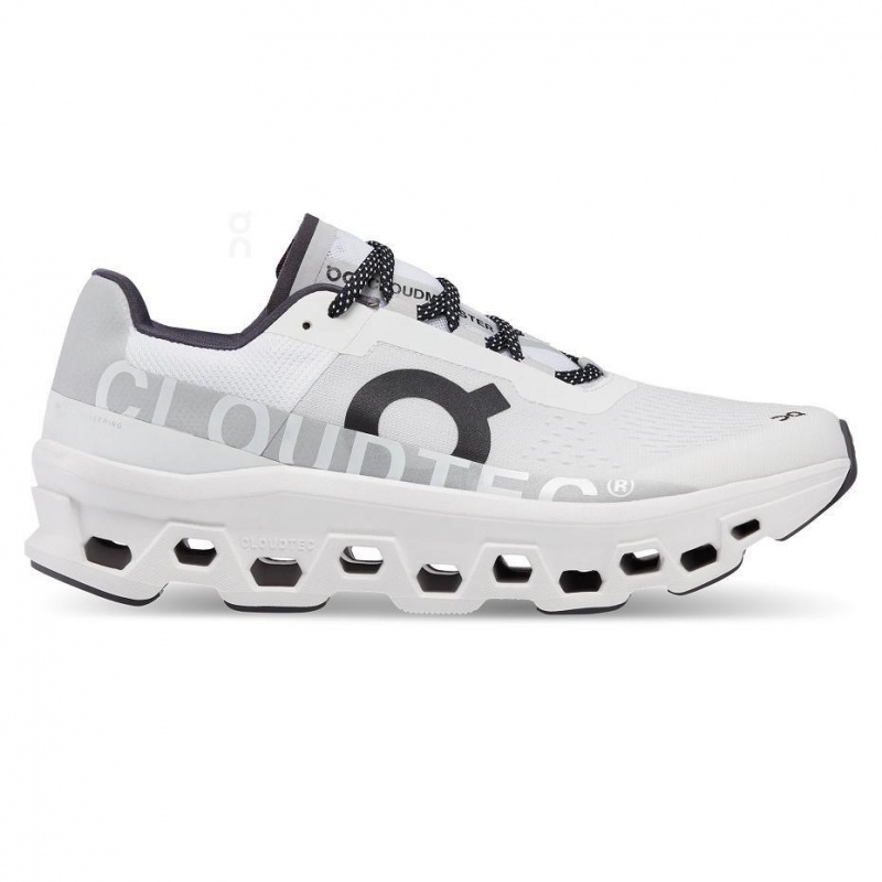 White On Cloudmonster Men\'s Road Running Shoes | USA_ON8075