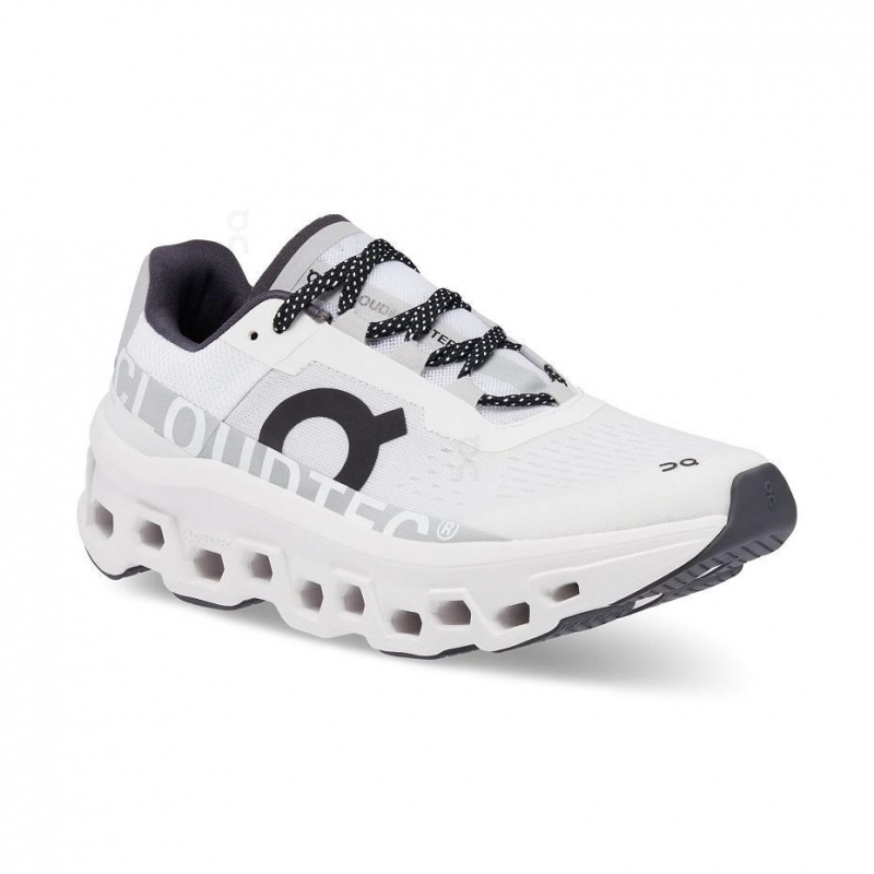 White On Cloudmonster Women's Road Running Shoes | USA_ON8354