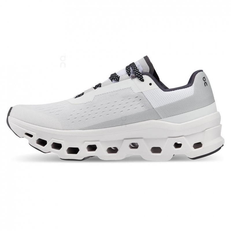 White On Cloudmonster Women's Road Running Shoes | USA_ON8354
