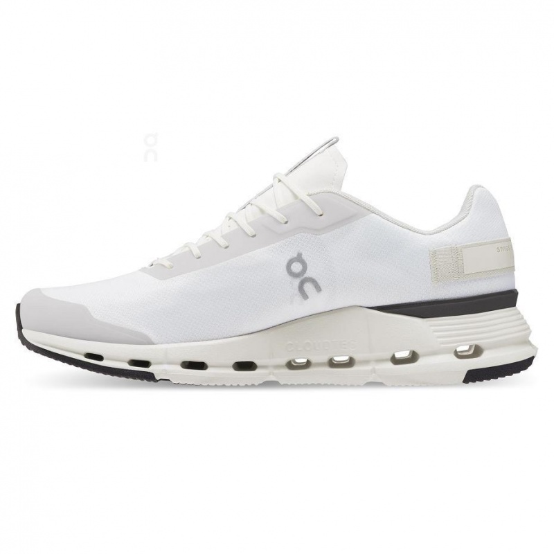 White On Cloudnova Form Men's Sneakers | USA_ON8046