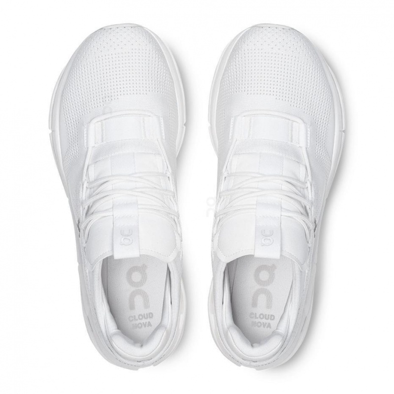 White On Cloudnova Men's Sneakers | USA_ON8017