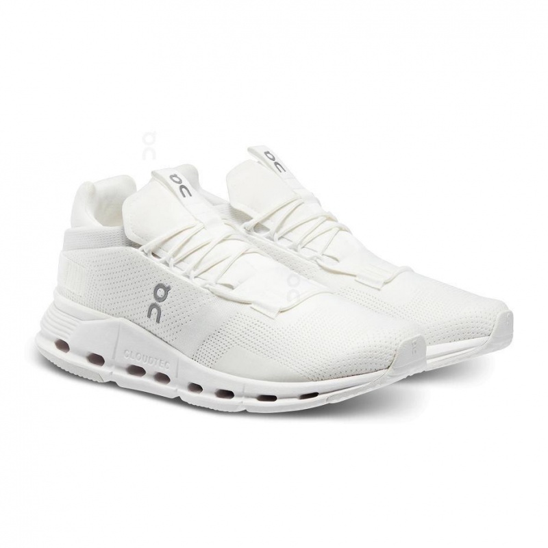 White On Cloudnova Men's Sneakers | USA_ON9070