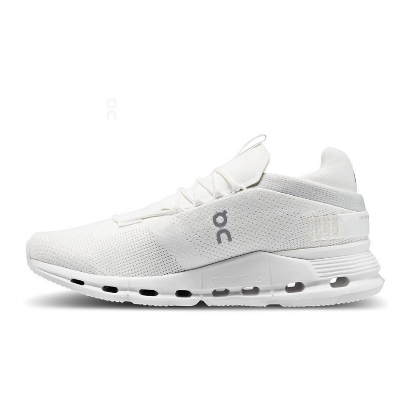 White On Cloudnova Men's Sneakers | USA_ON9070
