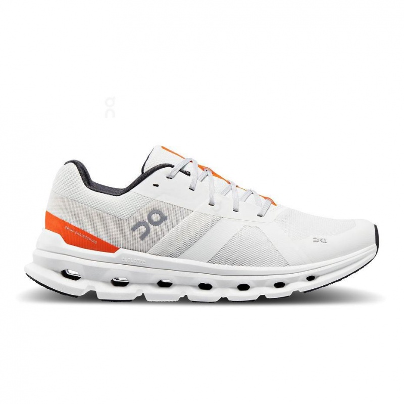 White On Cloudrunner Men\'s Road Running Shoes | USA_ON8218