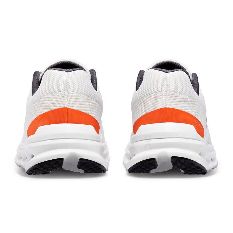 White On Cloudrunner Wide Men's Road Running Shoes | USA_ON8831